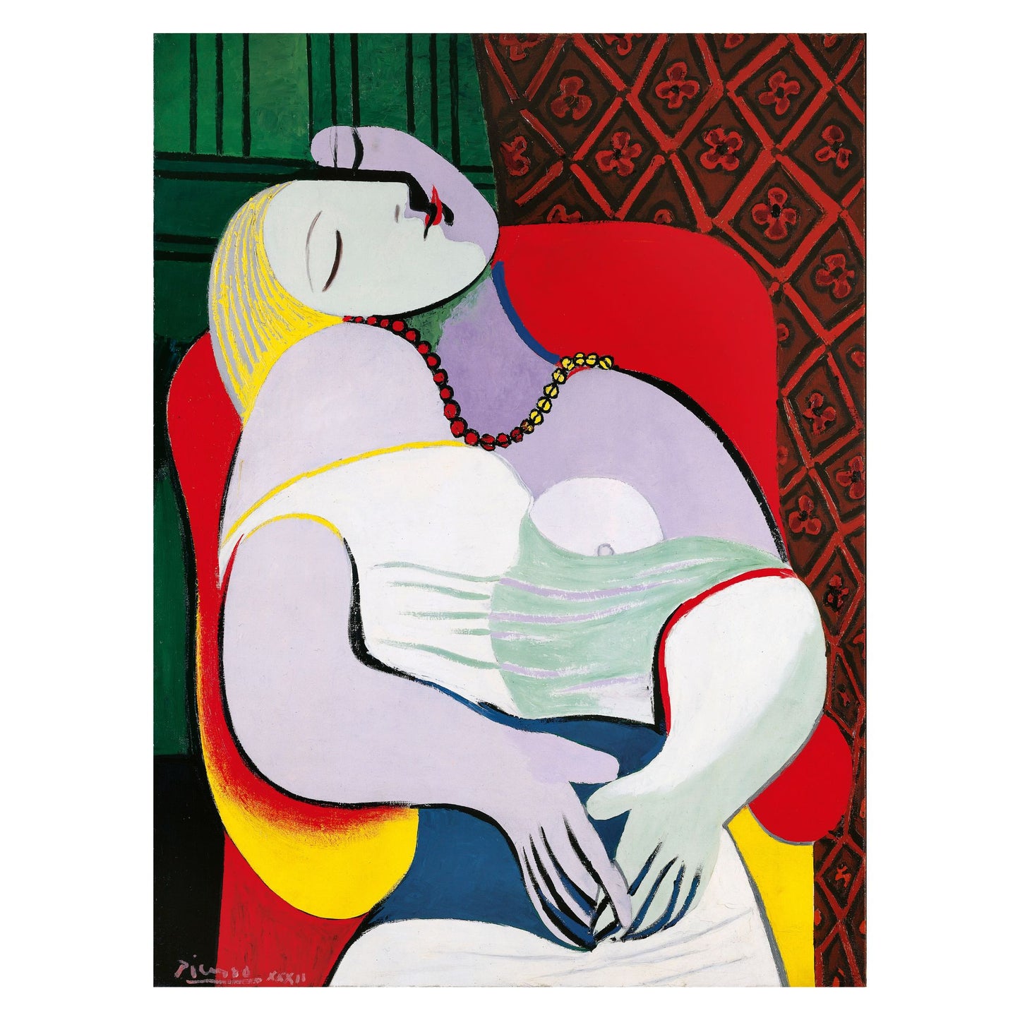 Picasso Le Reve Wooden Puzzle | Picasso Fine Art Jigsaw Puzzle