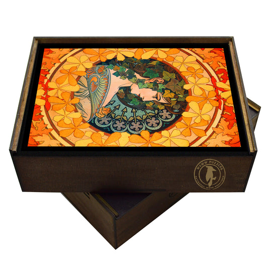 Journey into Art Nouveau: Alphonse Mucha | Wooden Jigsaw Puzzle | IVY