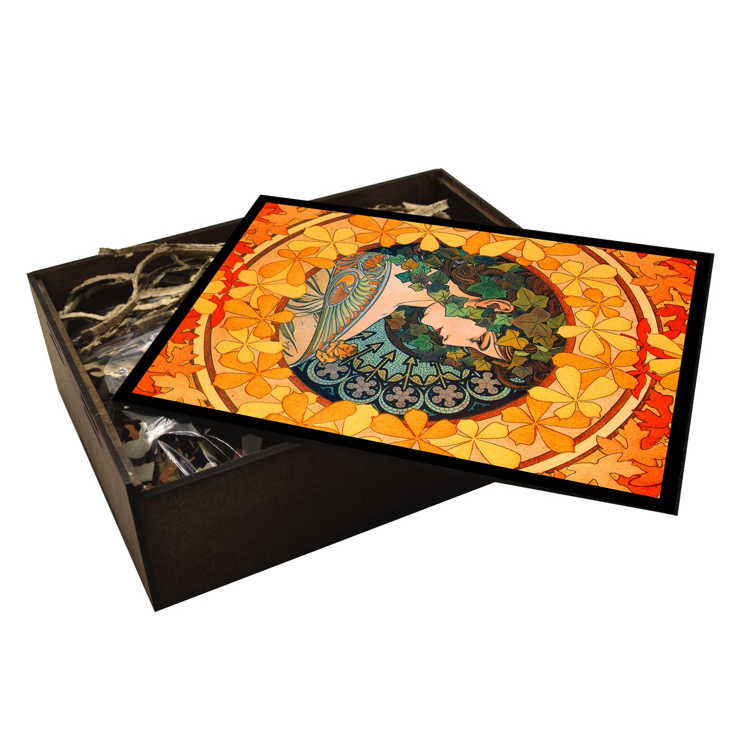 Journey into Art Nouveau: Alphonse Mucha | Wooden Jigsaw Puzzle | IVY