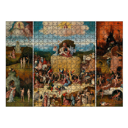 The Haywain by Hieronymus Bosch | Wooden Puzzle | Adult Jigsaw | De hooiwagen