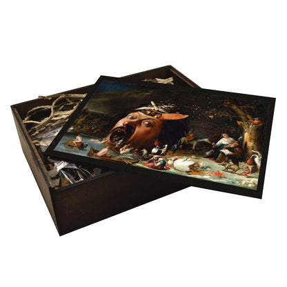 Temptation of Saint Anthony by Joos Van Craesbeeck | Wooden Puzzle | Adult Jigsaw