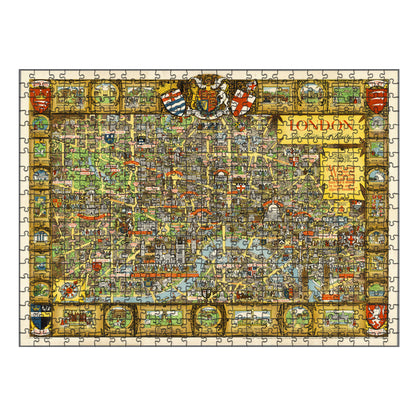 London Vintage Wooden Puzzle | Bastion of Liberty | Adult Jigsaw Puzzle