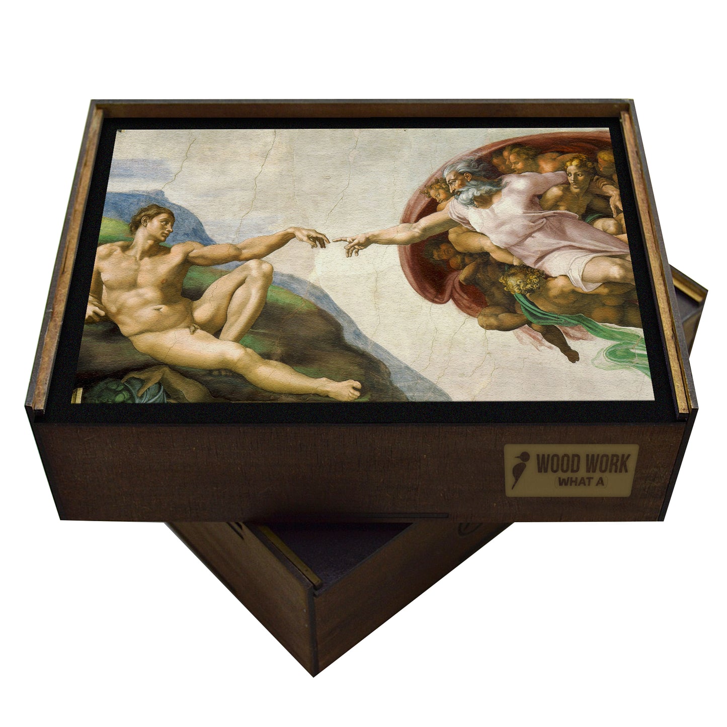 Creation of Adam Wooden Puzzle | Michaelangelo | Fine Art Jigsaw Puzzle