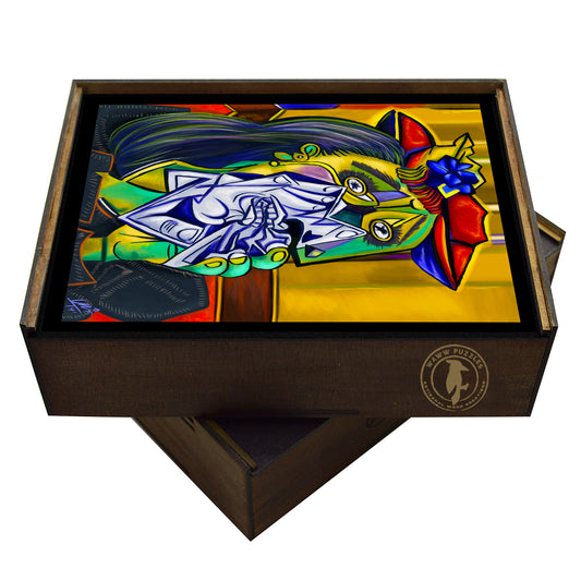 Picasso Weeping Woman Wooden Puzzle | Picasso Fine Art Jigsaw Puzzle