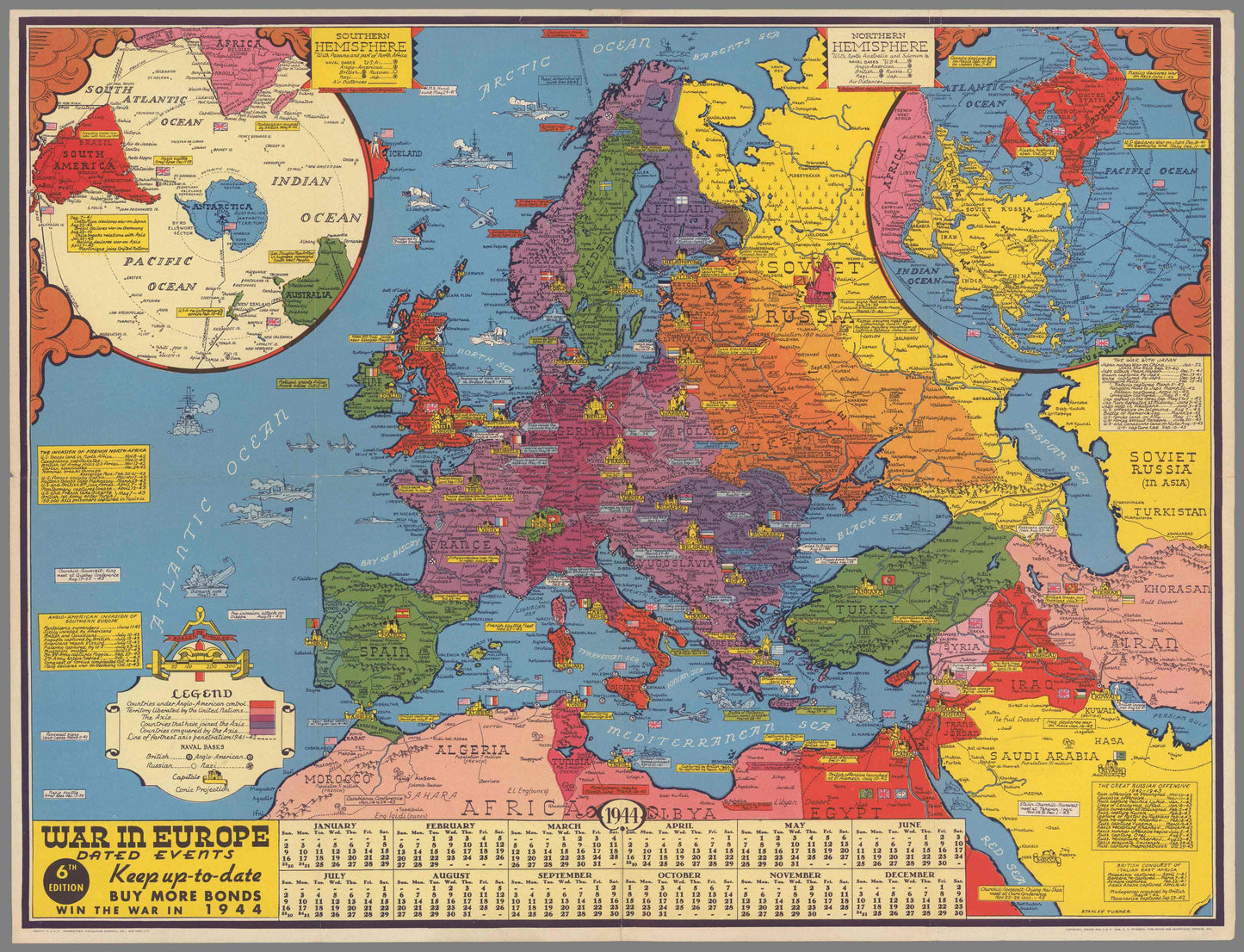 WORLD WAR Map Wooden Puzzle | WW2 | Wooden Jigsaws for Veterans