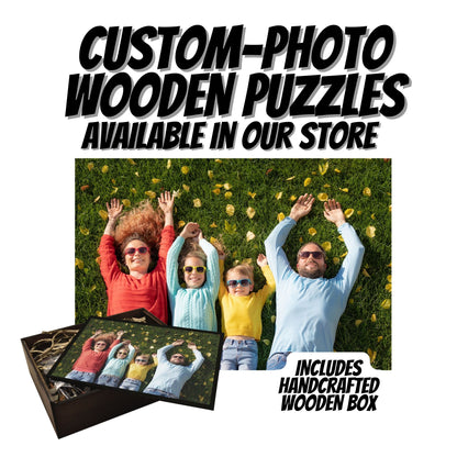 University of Chicago Wooden Puzzle | Adult Jigsaw Puzzle | CHICAGO | WHIMSICAL