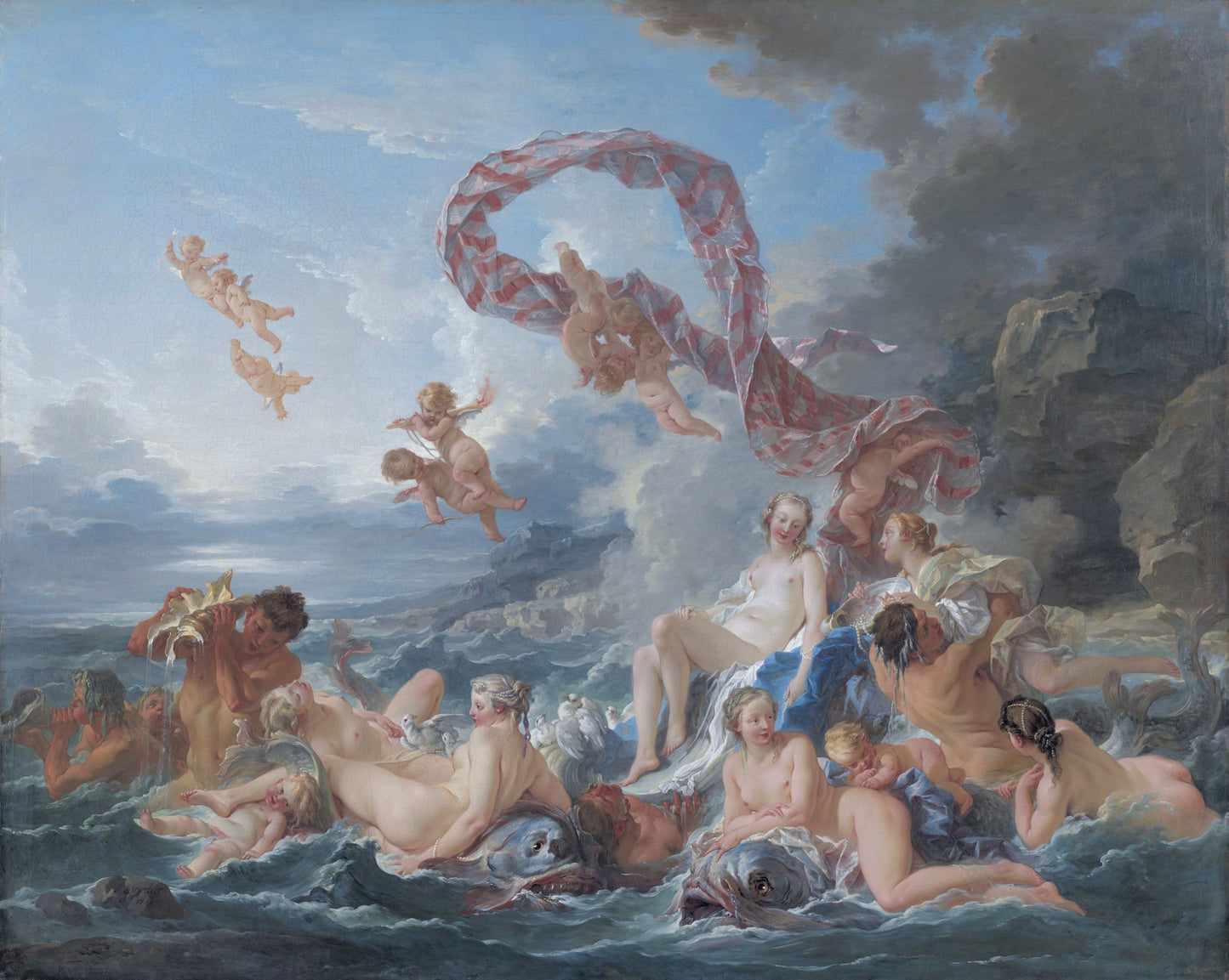 The Triumph of Venus Wooden Puzzle | Francois Boucher | Fine Art Jigsaw Puzzle