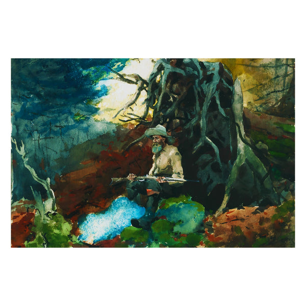 Campfire Adirondacks Wooden Puzzle | Winslow Homer | Fine Art Jigsaw Puzzle
