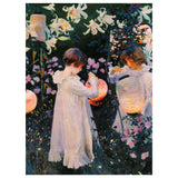 Carnation Lily Lily Rose Wooden Puzzle | John Singer Sargent | Fine Art Jigsaw