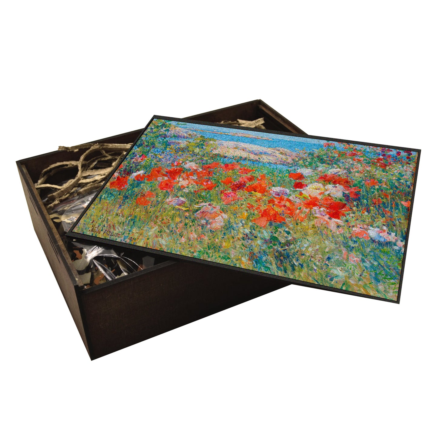 Garden in Maine Wooden Puzzle | Childe Hassam | Fine Art Jigsaw Puzzle