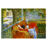 Couch on the Porch Wooden Puzzle | Childe Hassam | Fine Art Jigsaw Puzzle
