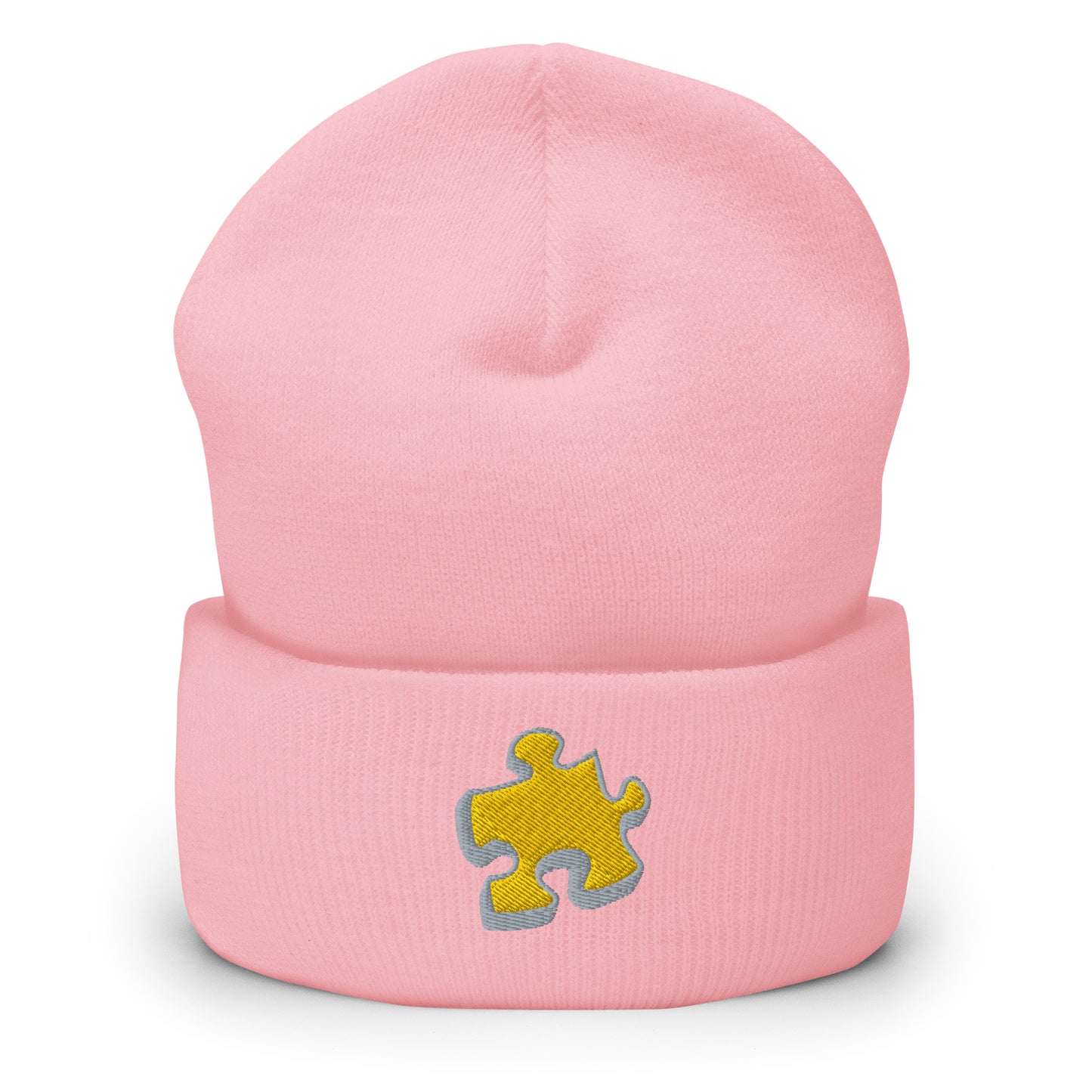 Cuffed Beanie | 3D Jigsaw Piece