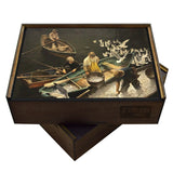 Dark Harbor Fishermen Wooden Jigsaw Puzzle | N.C. Wyeth Masterpiece | Adult Jigsaw Puzzle