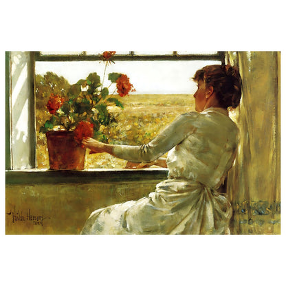 Summer Evening Wooden Puzzle | Childe Hassam | Fine Art Jigsaw Puzzle