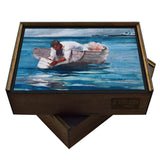 The Water Fan Wooden Puzzle | Winslow Homer | Fine Art Jigsaw Puzzle