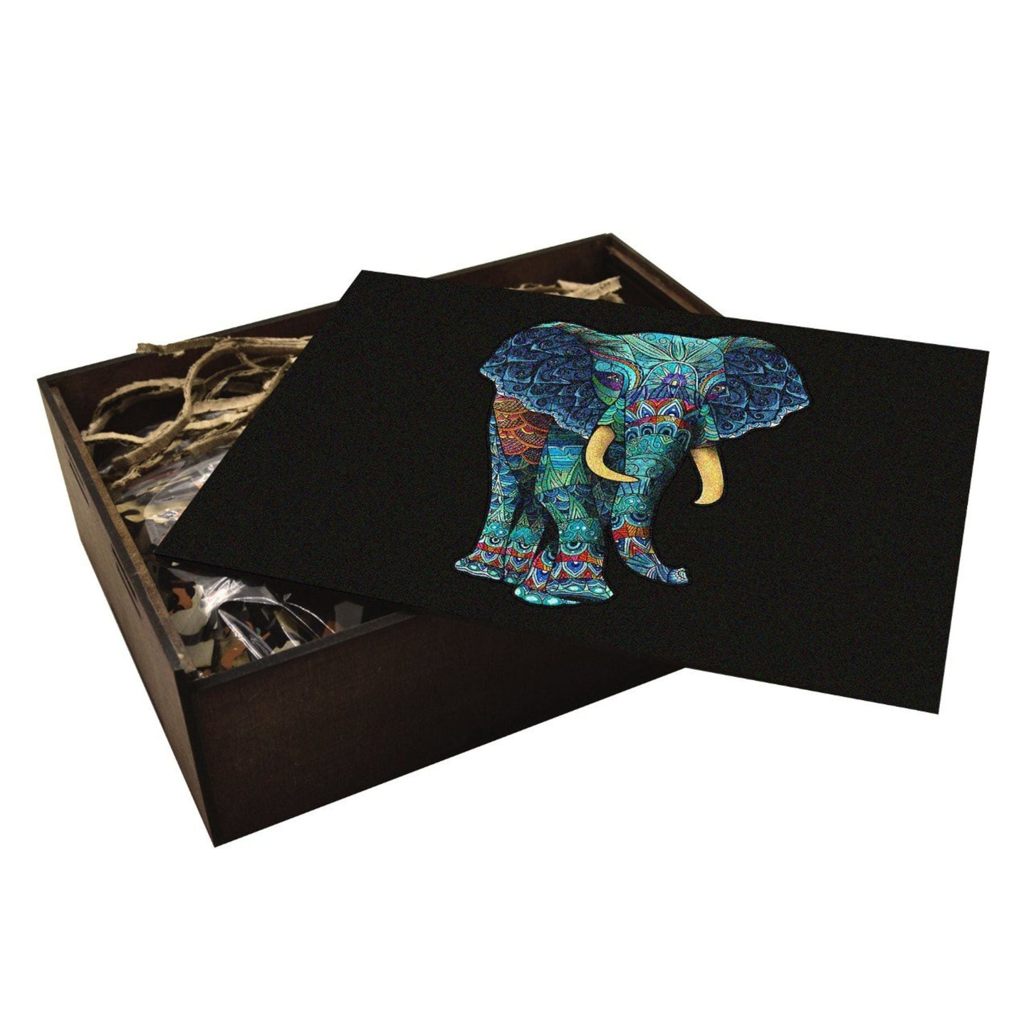 Animal Totem Wooden Puzzle "ELEPHANT" | Whimsies edition