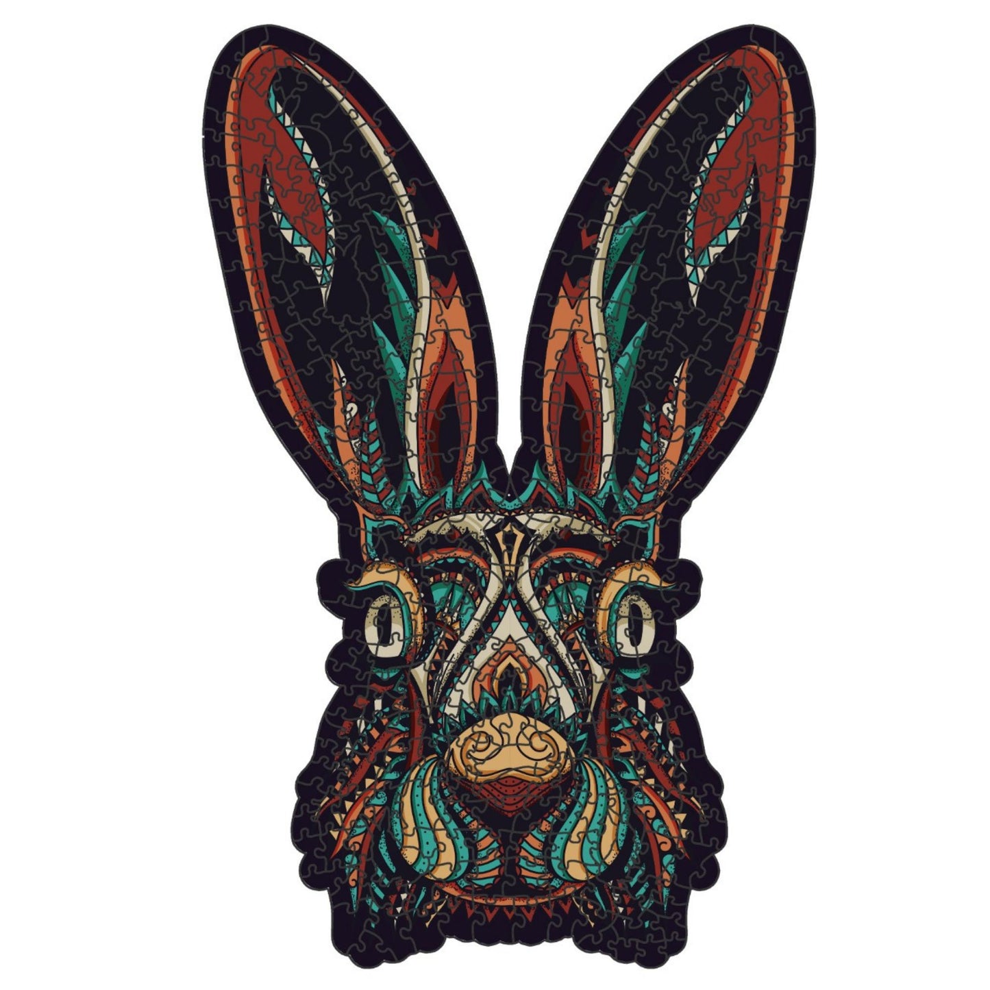 Animal Totem Wooden Puzzle "HARE" | Whimsies edition