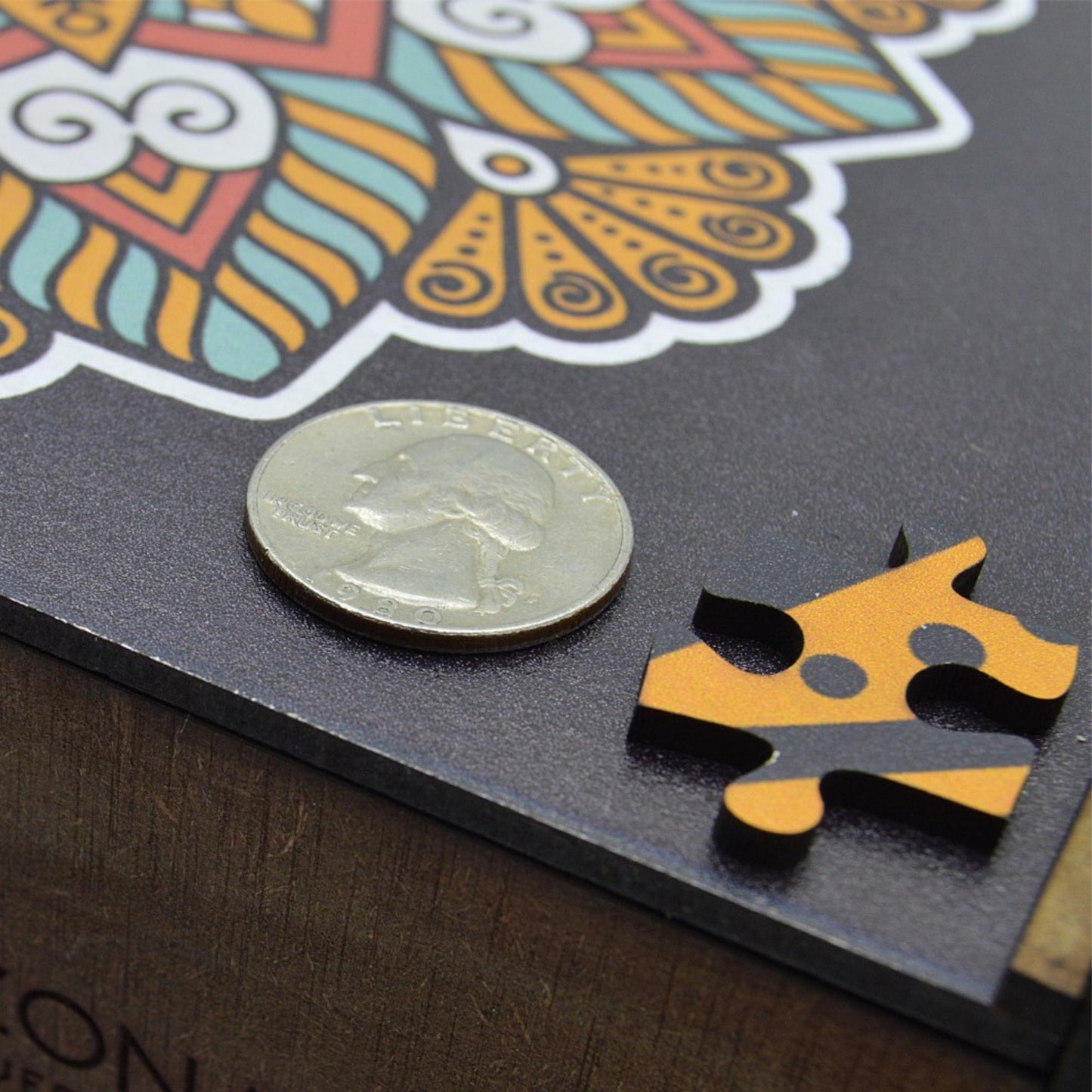 Animal Totem Wooden Puzzle "LION" | Whimsies edition