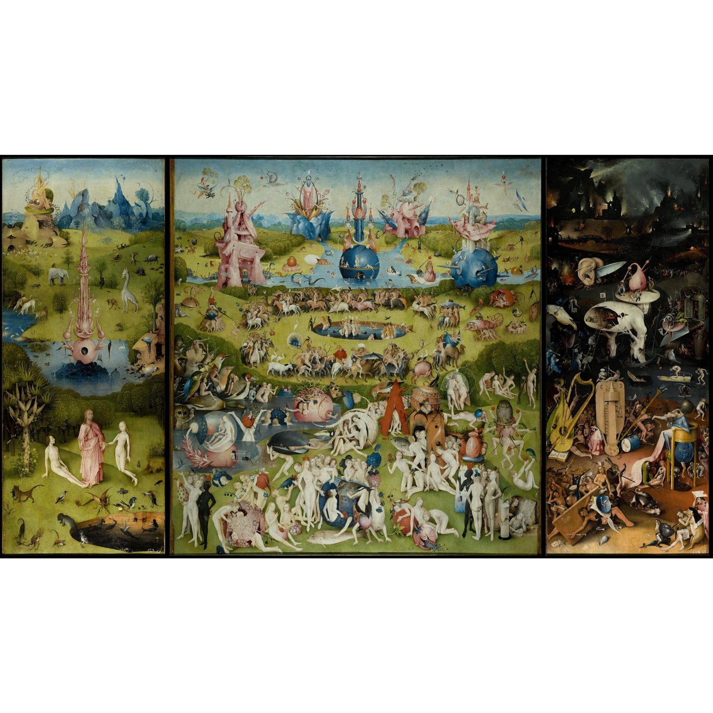 Garden of Earthly Delights Wooden Puzzle