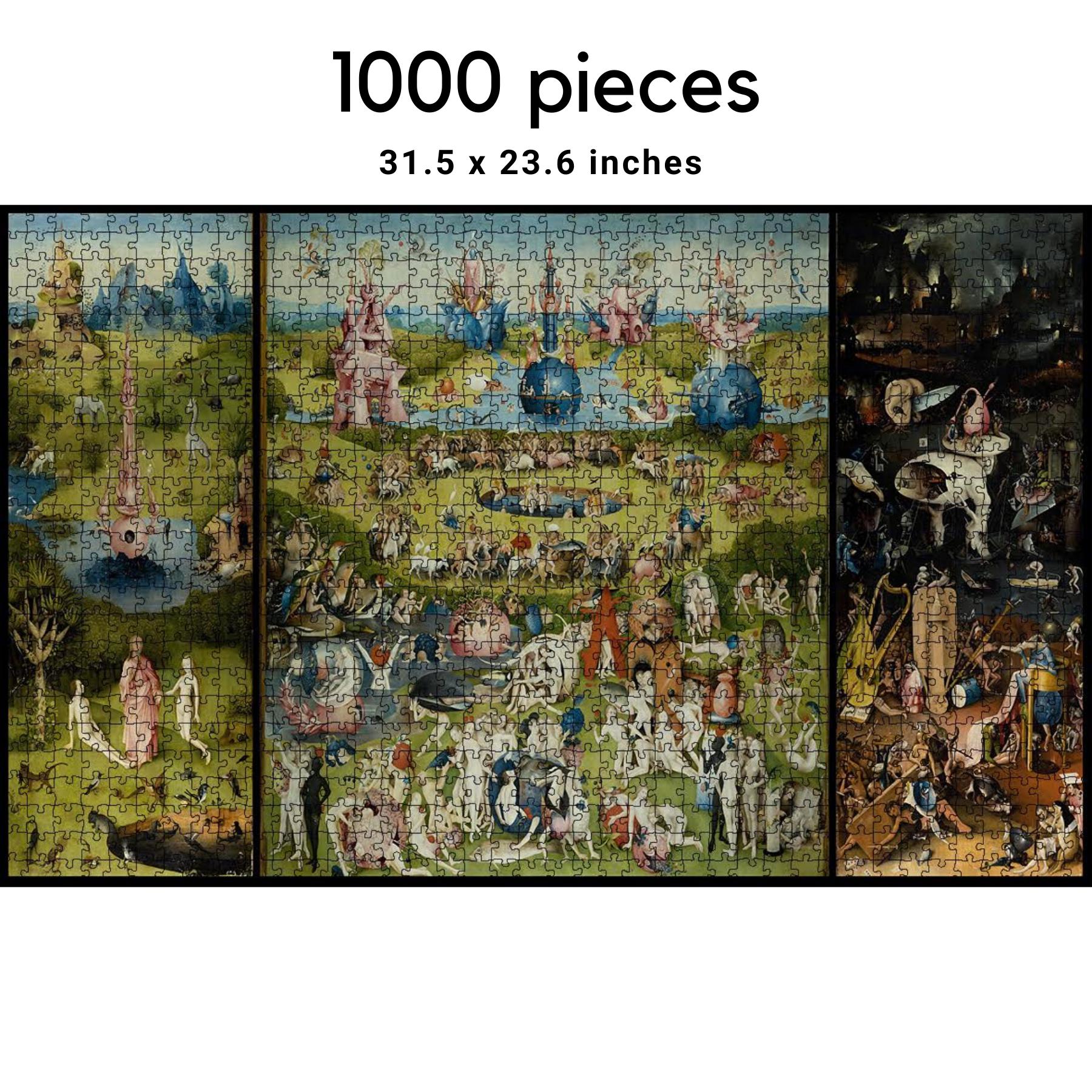 Garden of Earthly Delights Wooden Puzzle