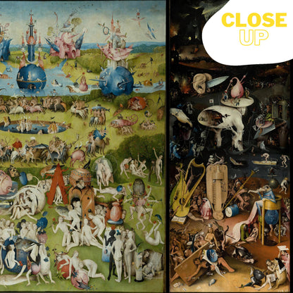 Garden of Earthly Delights Wooden Puzzle