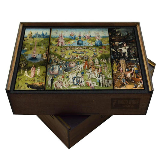 Garden of Earthly Delights Wooden Puzzle