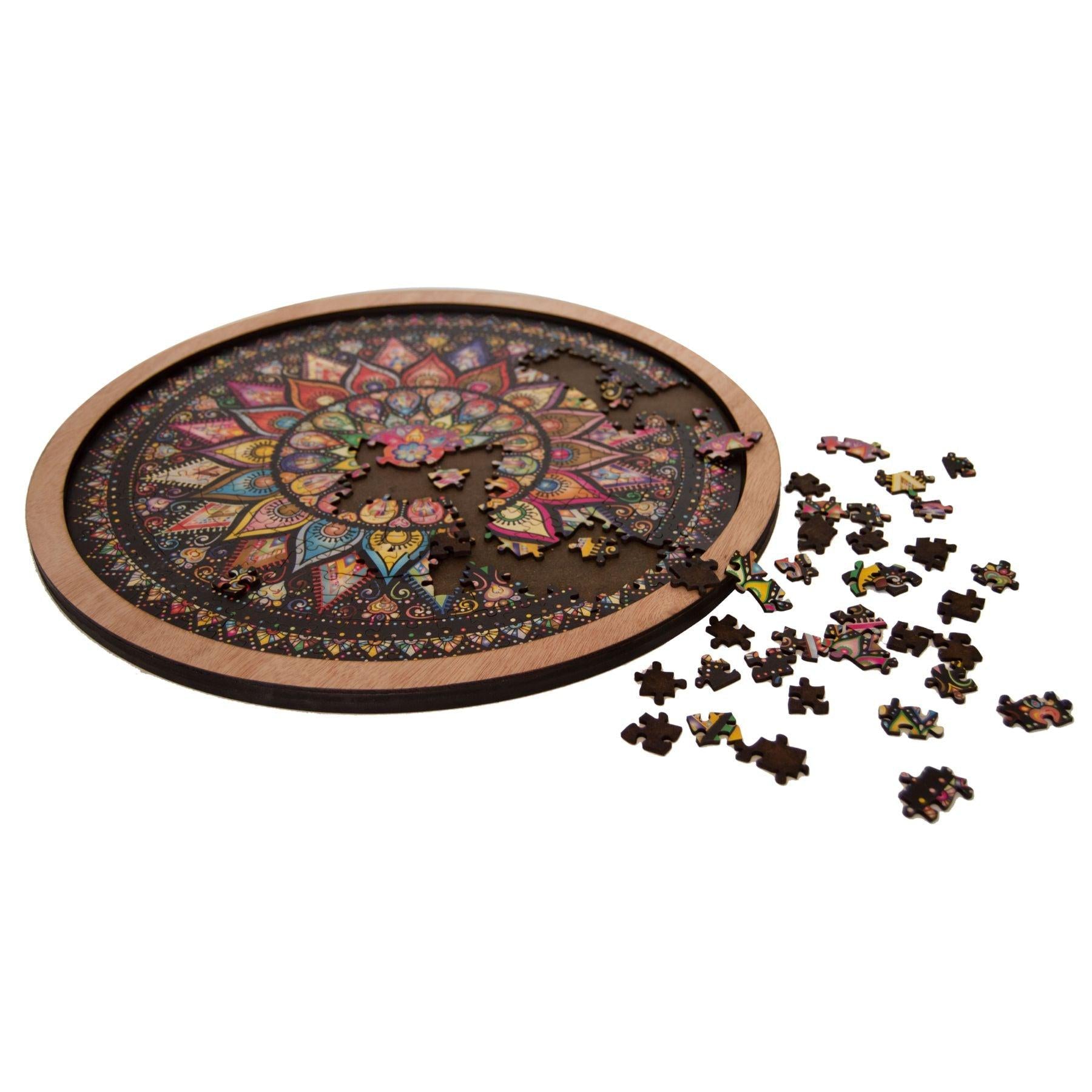 MINI Wooden Puzzle + jigsaw puzzle board | WINTER