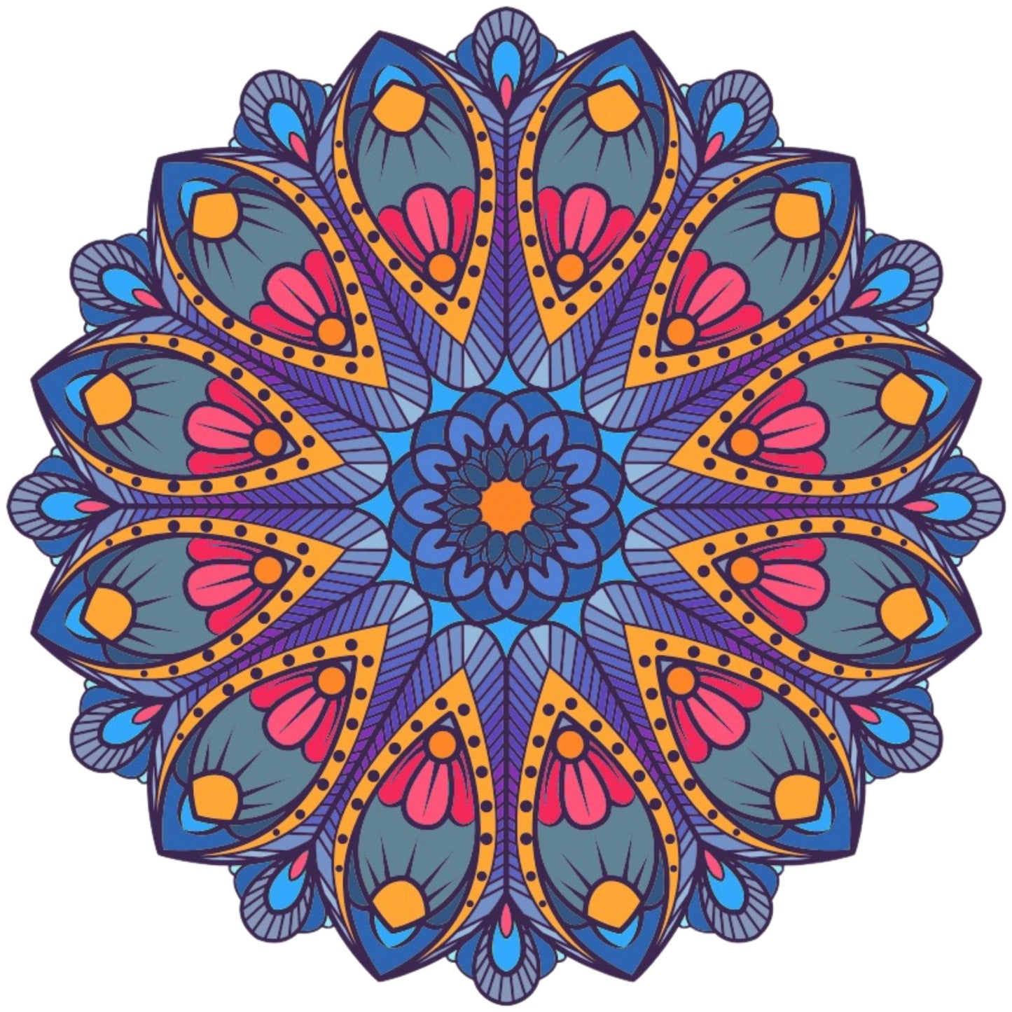 Mandala Wooden Puzzle "LOTUS" | Whimsies edition | Adult Jigsaw Puzzle | up to 31 inches