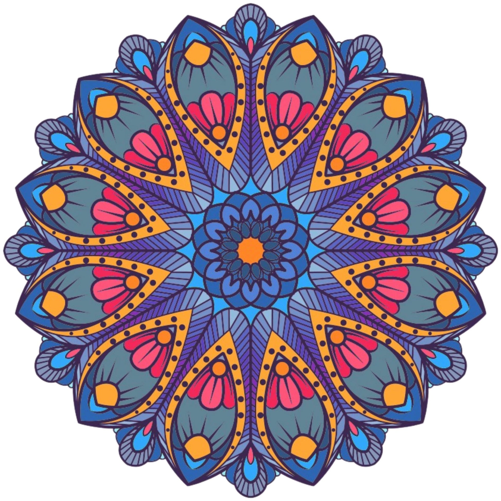 Mandala Wooden Puzzle "LOTUS" | Whimsies edition | Adult Jigsaw Puzzle | up to 31 inches