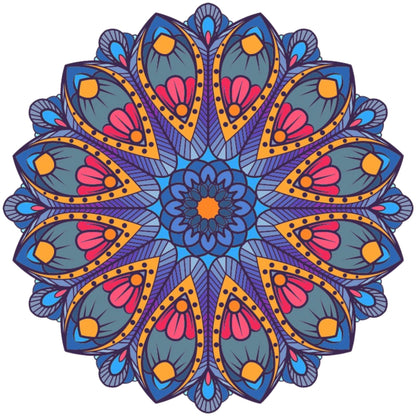 Mandala Wooden Puzzle "LOTUS" | Whimsies edition | Adult Jigsaw Puzzle | up to 31 inches