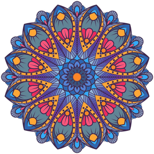 Mandala Wooden Puzzle "LOTUS" | Whimsies edition | Adult Jigsaw Puzzle | up to 31 inches