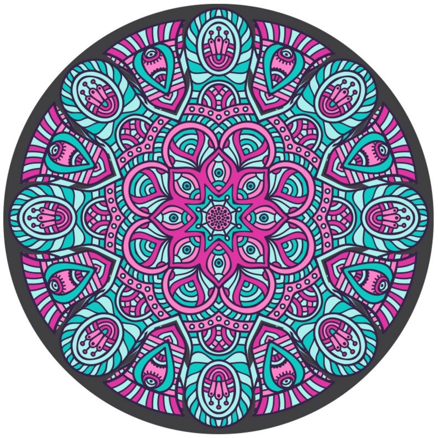 Mandala Wooden Puzzle "ORIGIN" | Whimsies edition | Adult Jigsaw Puzzle | up to 31 inches