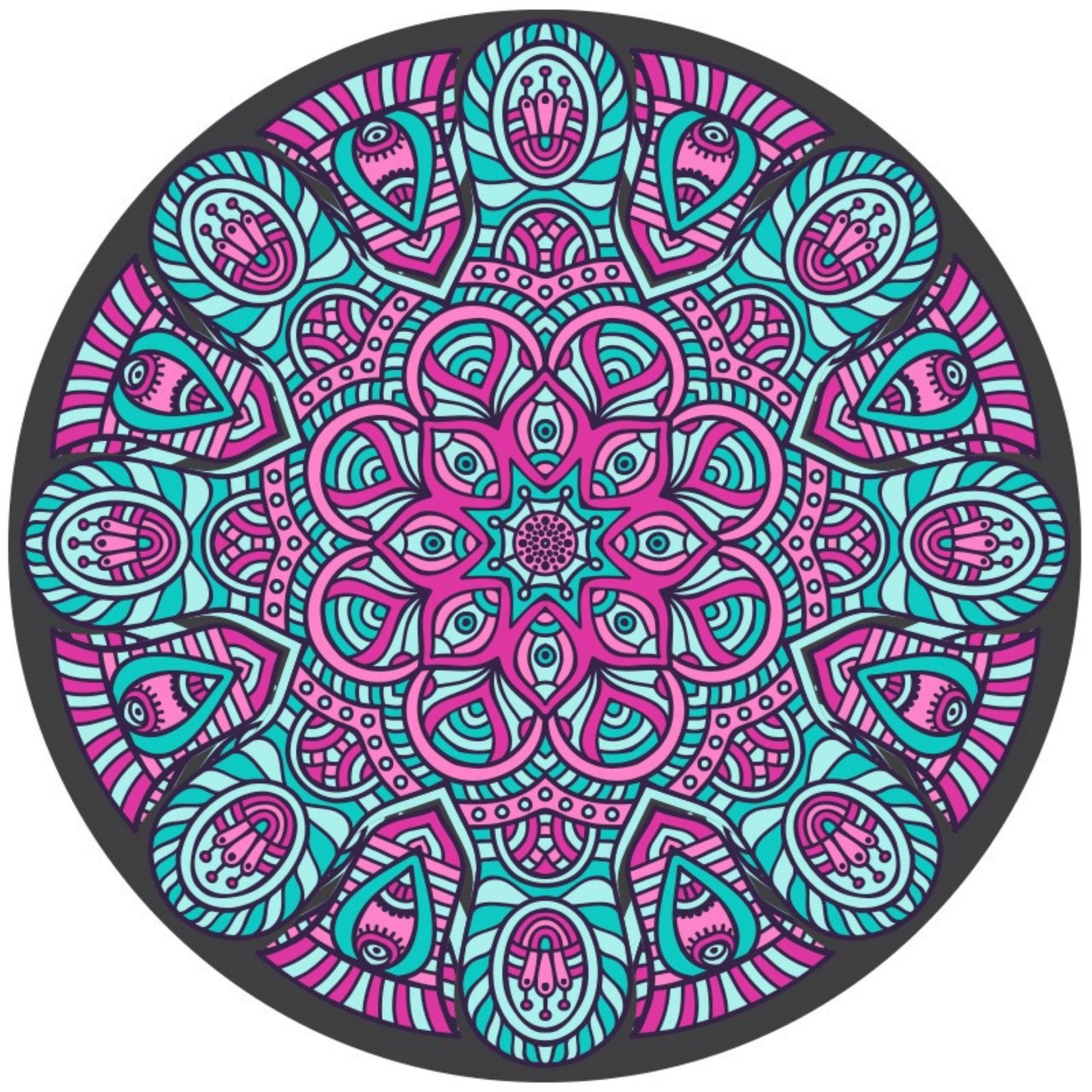 Mandala Wooden Puzzle "ORIGIN" | Whimsies edition | Adult Jigsaw Puzzle | up to 31 inches