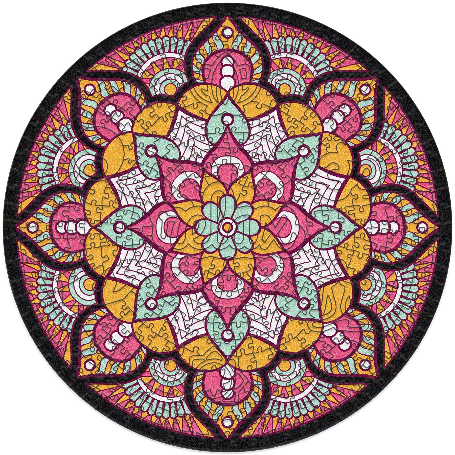 Mandala Wooden Puzzle "RELAX" *Whimsies edition