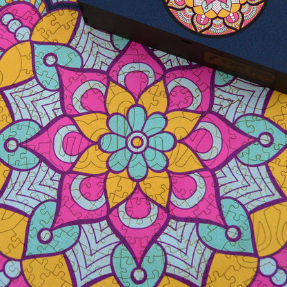 Mandala Wooden Puzzle "RELAX" *Whimsies edition