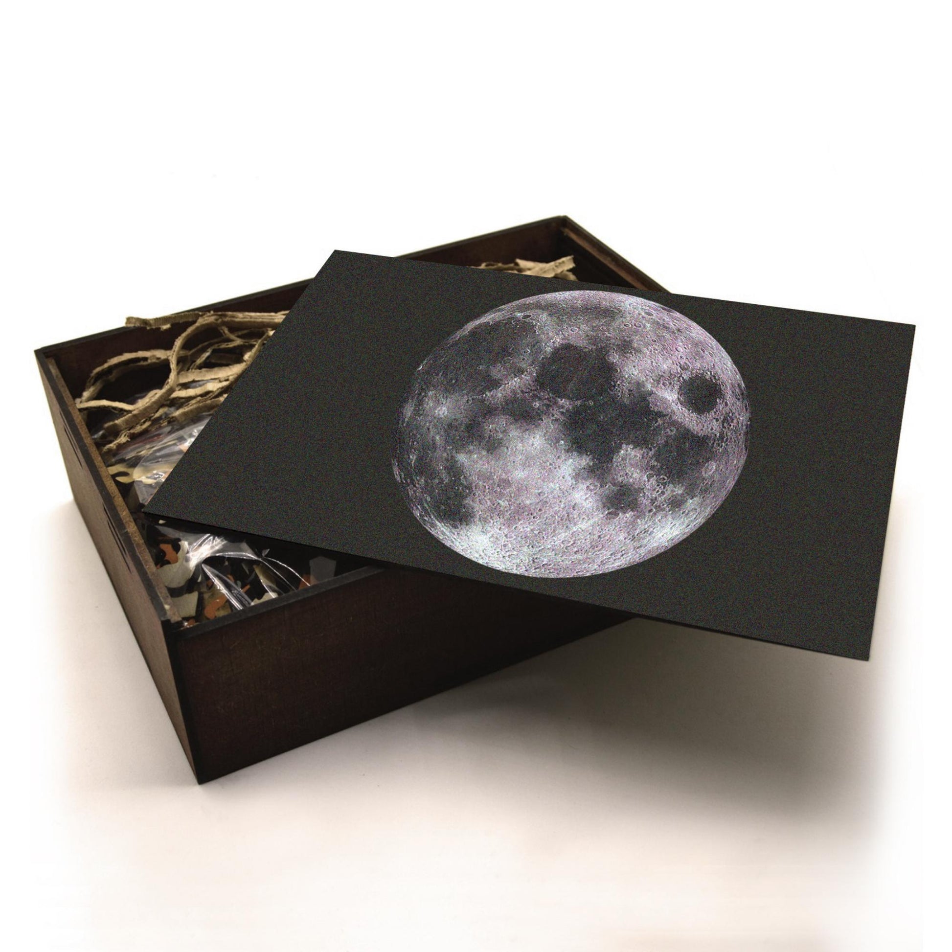 Round Wooden Puzzle "MOON" | 31 inches 1000 pcs | Adult Jigsaw Puzzles