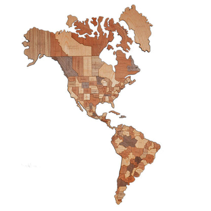 Wooden MAP OF AMERICA | wall & floor puzzle