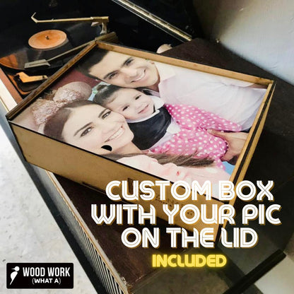 XL Sized Wooden Jigsaw Pieces: Custom Photo Puzzle