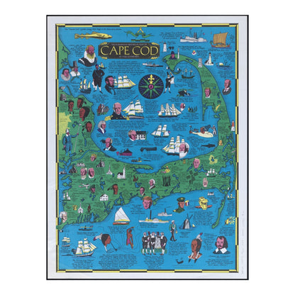 CAPE COD | Wooden Puzzle | Adult Jigsaw | Map Collector gift